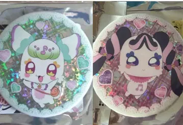 너와 아이돌 프리큐어 브루쥬라 홀로그램 캔뱃지 프리룬 메로론