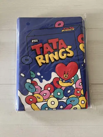 BTS BT21 TATA 스파이럴 링 노트