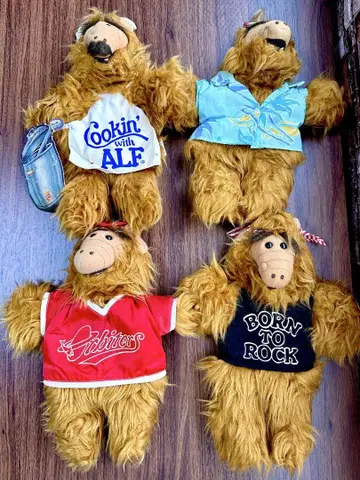 ALF 알프 버거킹 봉제 인형 4종 Burger king 빈티지