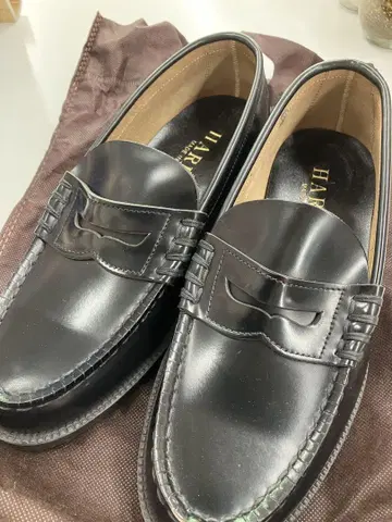 HARUTA 코인 로퍼 24cm 남성용 가죽