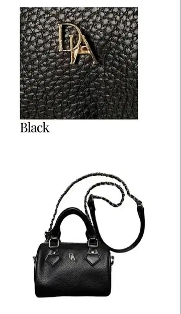 diante MINI BOSTON SHOULDER BAG 블랙
