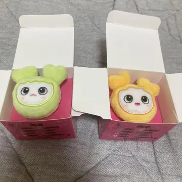 TWICE 지효 정연 봉제 인형 반지