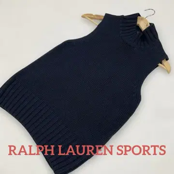 RALPH LAUREN SPORT 여성용 니트 베스트 L #1851