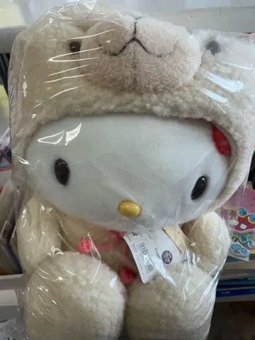산리오 헬로키티 양 곰 봉제 인형 레트로