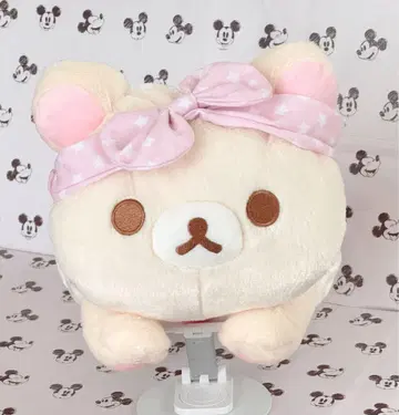 코리락쿠마 파자마 파티 봉제 인형 티슈 케이스 커버