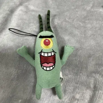 플랑크톤 봉제 인형 스트랩