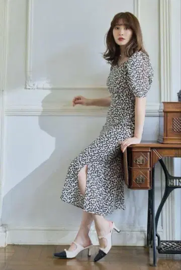 Cherry Pattern Cache Coeur One Piece