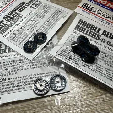 미니 사륜구동 머시닝 롤러 검정 파랑 2