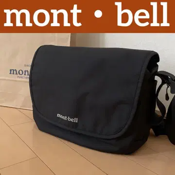 몽벨 베르니나 플랩 숄더백 블랙 M