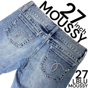 [새상품급] MOUSSY original skinny 27inch Y2K