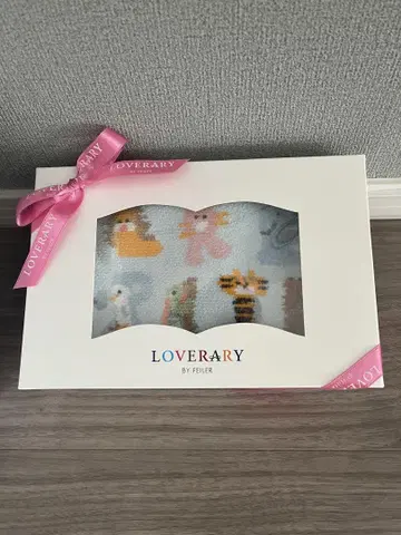 LOVERARY 동물 패턴 파우치 기프트 박스 포함