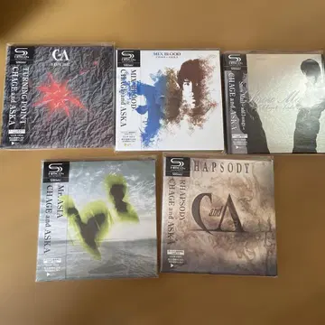 CHAGE and ASKA SHM-CD 5세트