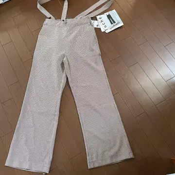 팬츠 서스펜더 와이드 팬츠 하운드투스 서스펜더 팬츠 여성용