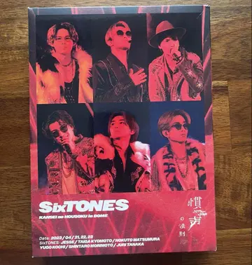 SixTONES 관성의 법칙 in DOME (초회반)