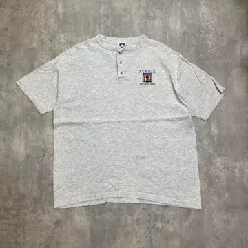 USA 90s acadia 헨리넥 티셔츠