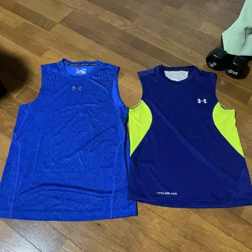 under armor 언더아머 탱크탑 M 메쉬 2매 세트