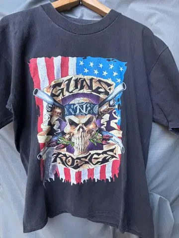 GUNS N' ROSES 티셔츠 USA 제작