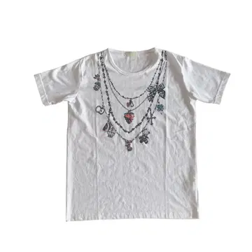 00s Jewelry Chain Print Design Tee
