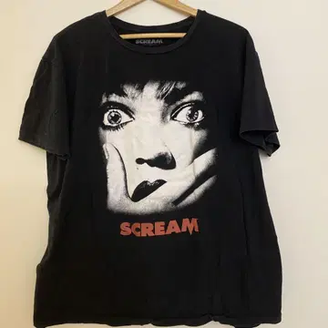SCREAM 티셔츠 XL 사이즈