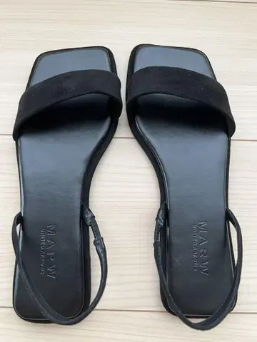 MARW UNITED ARROWS 플랫 백 벨트 샌들