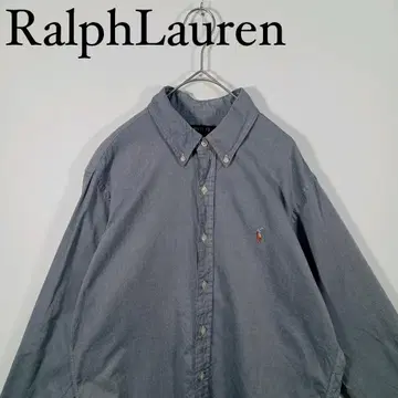 Ralph Lauren 네이비 긴팔 버튼다운 셔츠 M