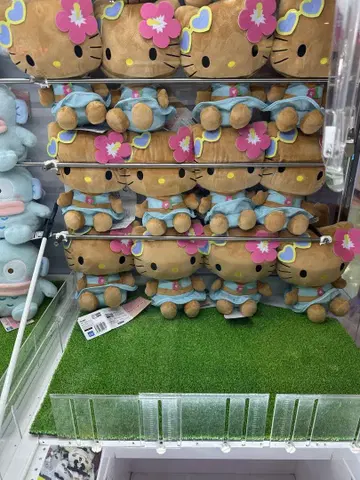 산리오 캐릭터즈 태닝 갸루 L 봉제인형 헬로키티