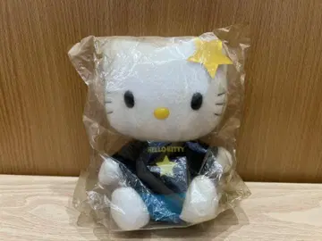 (봉투 노후화, 미개봉) 헬로키티 봉제 인형 별 포함