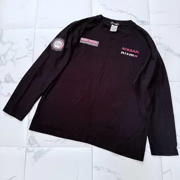 NISSAN 닛산 NISMO 니스모 로고 프린트 티셔츠 롱티