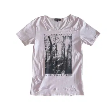 00s Michel Klein Paris Damage Design Tee