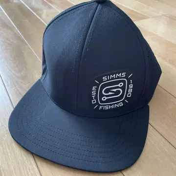 SIMMS 낚시 캡 블랙