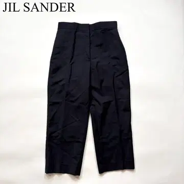 JIL SANDER 모헤어 슬랙스 팬츠 네이비 고급 캐주얼