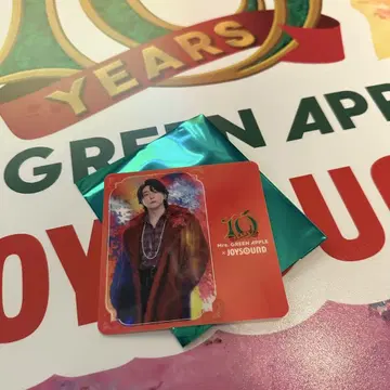 Mrs. GREEN APPLE 라운드원 콜라보 코스터 오오모리 모토키
