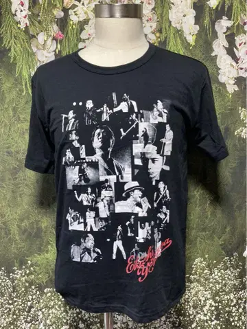 E.YAZAWA 앨범 한정판 티셔츠 야자와 에이요시 블랙