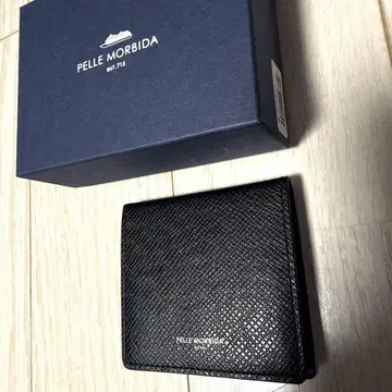 PELLE MORBIDA 펠레 모르비다 코인 케이스 가죽 블랙