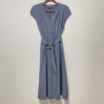 Rouge vif la cle 프렌치 소매 원피스 FONCE