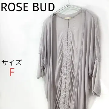 ROSE BUD 토퍼 가디건 돌먼 슬리브 비침 겉옷 일본제