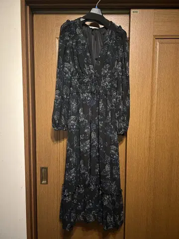 MOUSSY 꽃무늬 롱 원피스