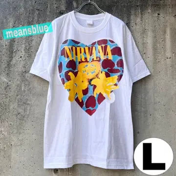 L 화이트 Nirvana 닐바나 하트 쉐이프 박스