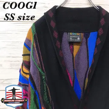 [레어] 쿠지 COOGI 니트 가디건 SS 멀티 컬러 N274