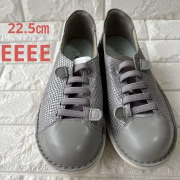 마크스링 그레이 슬립온 캐주얼 슈즈 22.5EEEE