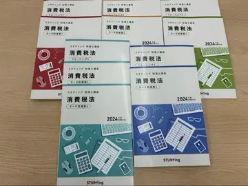 STUDYing 스터딩 세무사 강좌 소비세법 2024년