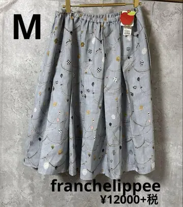 franchelippee 플리츠 스커트 플레어 스커트 M 귀여움