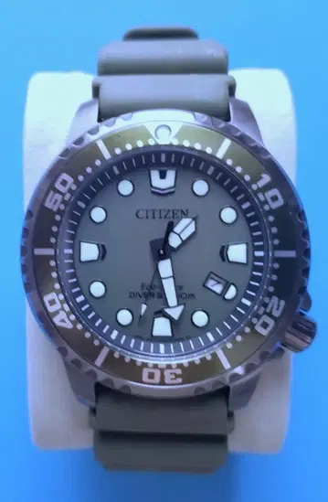 CITIZEN 프로마스터 에코 드라이브 그린