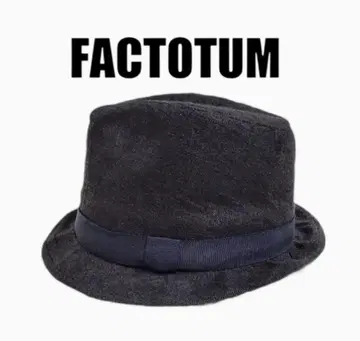 FACTOTUM 여름~초가을 류드 백 린넨 거즈 햇
