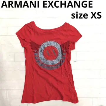 247 ARMANI EXCHANGE 빨간색 티셔츠 XS