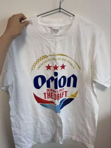 오키나와 Orion 오리온 맥주 로고 T셔츠 M 사이즈