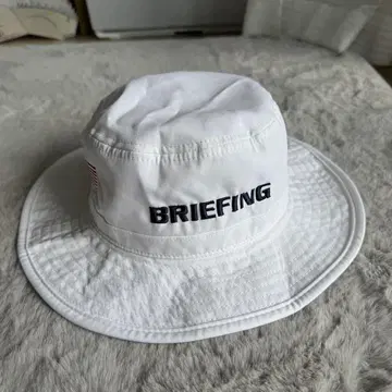 BRIEFING 화이트 버킷햇