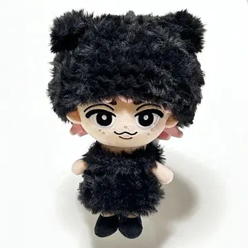스노치루 BIG 봉제인형 매달리지 않는 시리즈 검은 고양이 세트