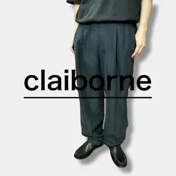 USA 구제 의류 claiborne 2턱 팬츠 트라우저 SL1-746