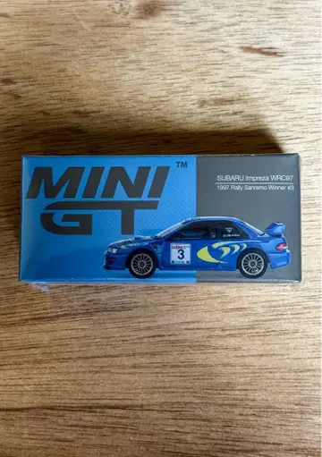 MINI GT 스바루 임프레 WRC97 랠리 산레모 우승차